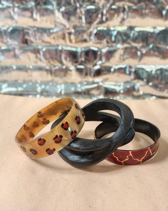 Set 3 bracciali vintage anni '70/'80
