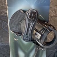 Snowboard unisex altezza larghezzawe,5+ attacchi