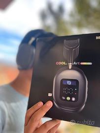 Cuffie nuove wireless over-ear gaming con display