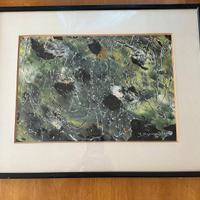 Quadro arte astratta anni ’60 – vintage – firmato