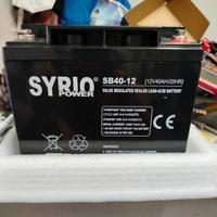 batteria agm gel syrio 40ah