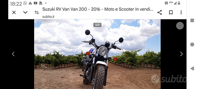 Van Van 200 Suzuki come nuova