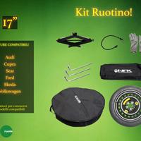 Kit ruotino di scorta da 17" Audi Seat e altre