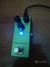 pedale  chitarra, vintage overdrive 