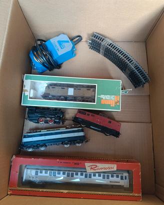 trenino elettrico scala h0 lima rivarossi