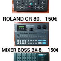 mixer , drum machine, expander