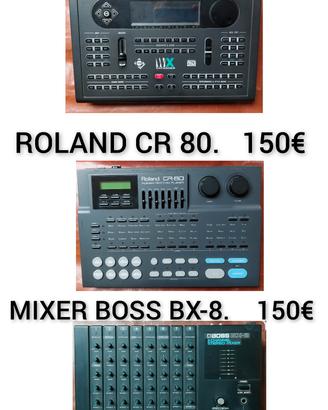 mixer , drum machine, expander