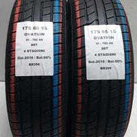 2 gomme 175 65 15 ovation br356