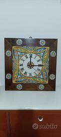 Orologio da parete Caltagirone