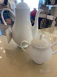 Caffettiera e zuccheriera