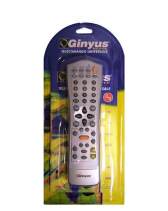 Telecomando universale ginyus tv,dvd sat,aux nuovo