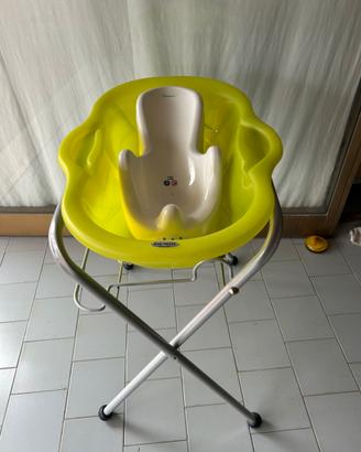 Vasca da bagno x bebè con riduttore