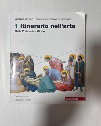 Libro : Itinerario nell’arte 1