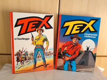 tex e la piramide misteriosa e Tex e i fuorilegge 