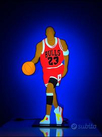 Marco Lodola Michael Jordan Lampada Scultura