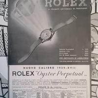 Pubblicità Orologio Rolex OysterPerpetual Vintage