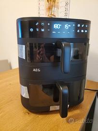 Friggitrice ad aria nuova aeg 8000 dual 11 litri