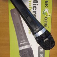 2 MICROFONI DINAMICI PROFESSIONALI TEKONE TE198