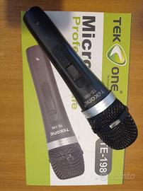2 MICROFONI DINAMICI PROFESSIONALI TEKONE TE198