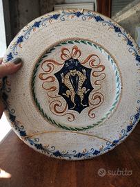 Piatto maiolica 