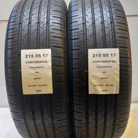 2 GOMME 215 55 17 CONTINENTAL A1839