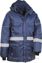 Giacca imbottita da lavoro +pettorina salopette