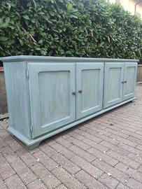 Porta Tv - Madia in legno massello – Credenzina ba