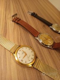 Orologi vintage eberhard, omega, minerva