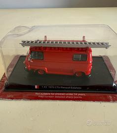 Modellino Pompieri Renault Estafette CTU Del Prado