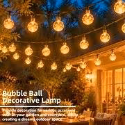 Confezione - 20 LED Luci Solari a Forma di Sfera