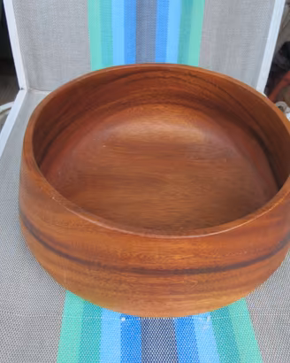 Splendida ciotola in legno di teak