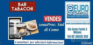 039/24 BAR TABACCHI con Slot di mq 60, zona Como