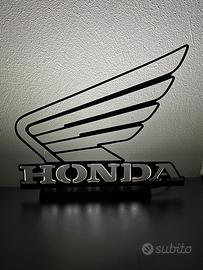 Honda logo silhouette lampada led