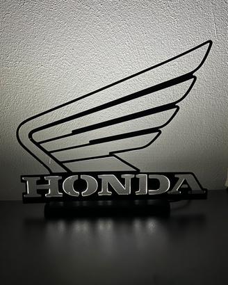 Honda logo silhouette lampada led