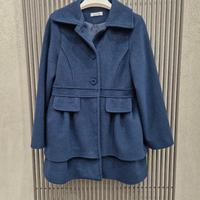 Cappotto blu bambina