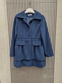 Cappotto blu bambina
