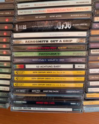 collezione di CD dagli anni 70 in poi