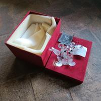 Orso in cristallo Swarovski con murrine