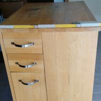 CARRELLO CUCINA CON RUOTE