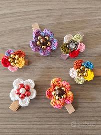 Mollette in legno decorative per biglietti auguri