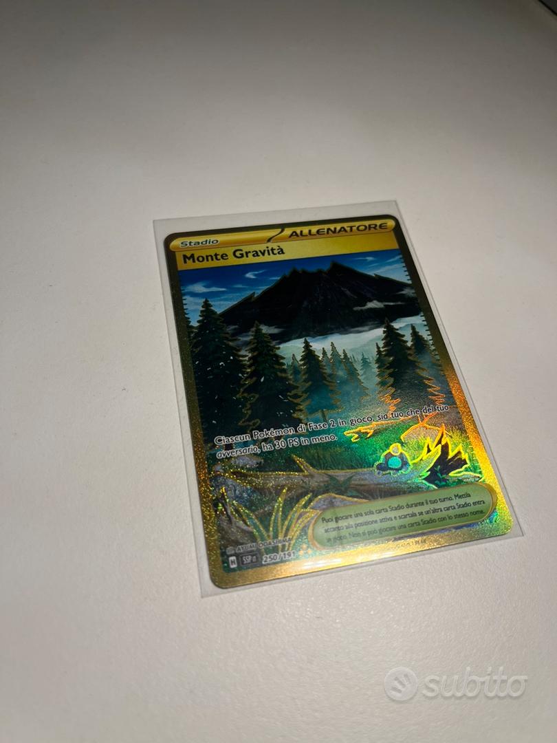 Pokemon Monte Gravità Gold Collezionismo In vendita a Prato