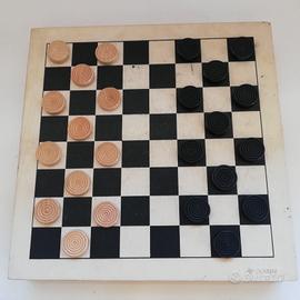 Gioco da tavola Dama e Trea 