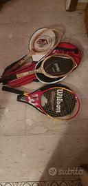 3 RACCHETTE TENNIS IN BLOCCO