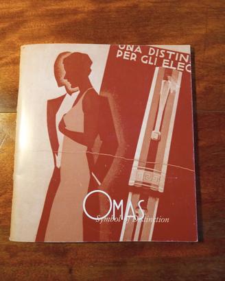 Catalogo Penne stilografiche OMAS  1997  52 pagine
