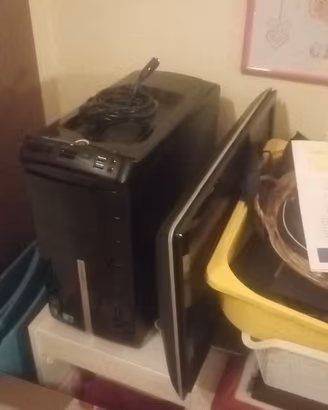 PC fisso e monitor