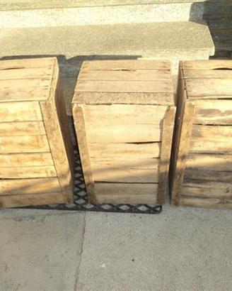 CASSETTE LEGNO USATE PER USI VARI