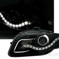 FARI ANTERIORI AUDI A4 B7 04-08 LED DAYLINE Bi-H9