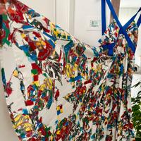 Abito in pura seta Alexander Mc Queen