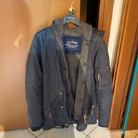cappotto parka uomo 2in1