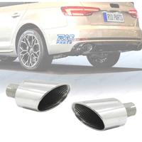 TERMINALI SCARICO AUDI A4 B9 A5 F5 LOOK RS 16-19 C